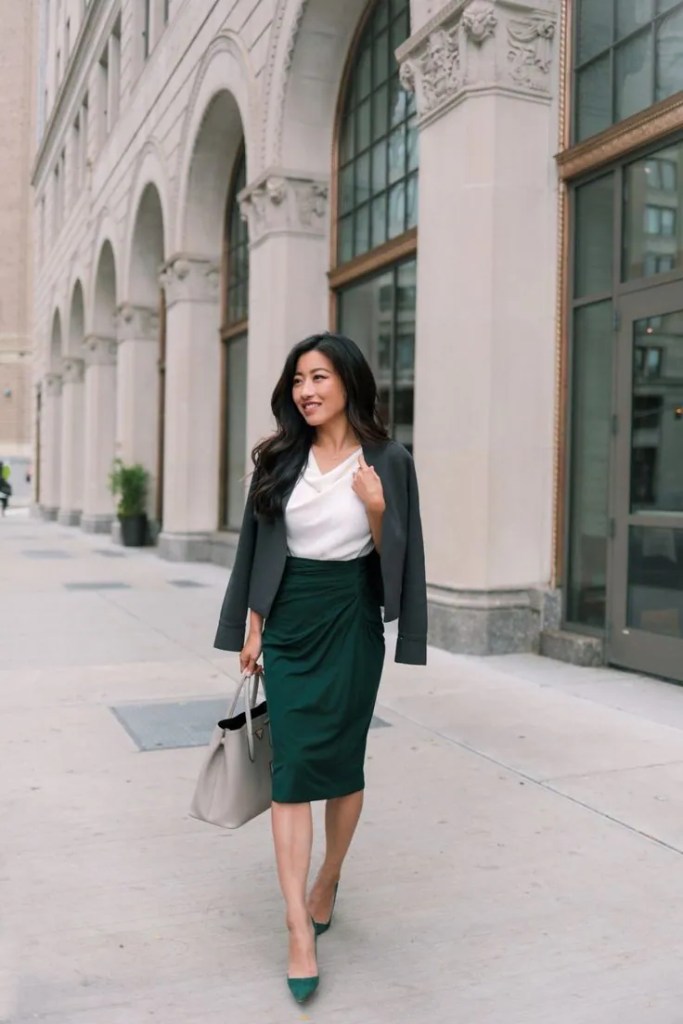 Green Skirt Outfit Ideas