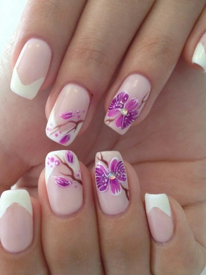 Floral Nail Designs