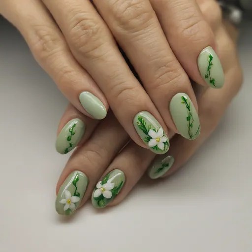 Floral Nail Designs