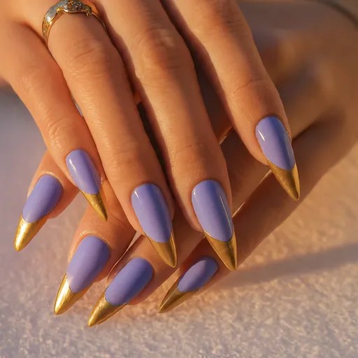 Periwinkle Nails