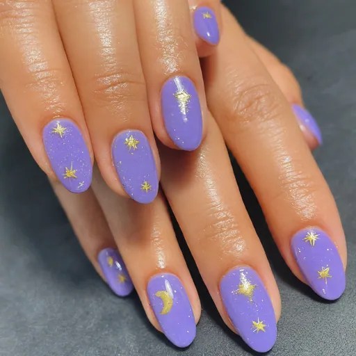 Periwinkle Nails