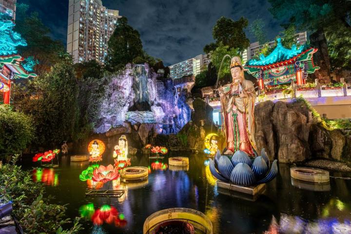 嗇色園黃大仙祠中秋綵燈會