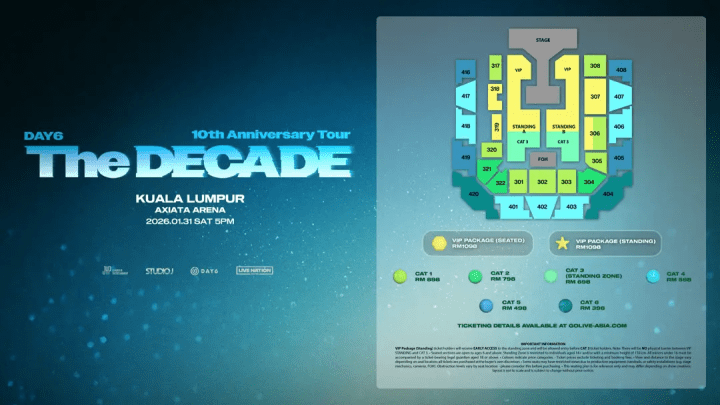 DAY6 World Tour 2026: Kuala Lumpur Confirmed as a Stop