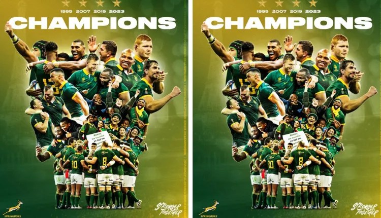 South Africa win record fourth Rugby World Cup in dramatic final