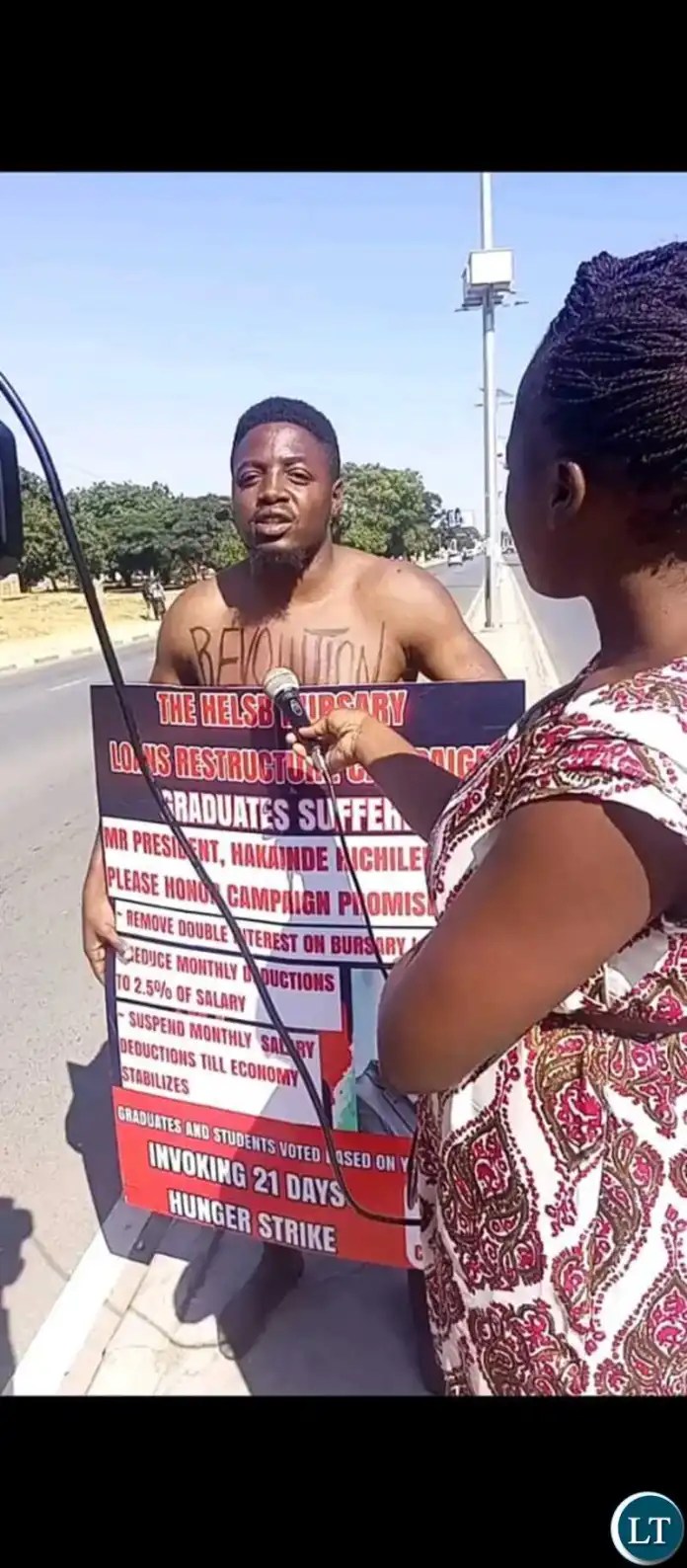 I was sent to Chimbokaila for fighting for restructure of student loan policies!