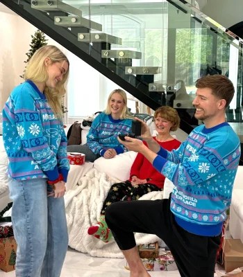 Youtube Sensation MrBeast Gets Engaged To Cape Town-Born Girlfriend Thea Booysen