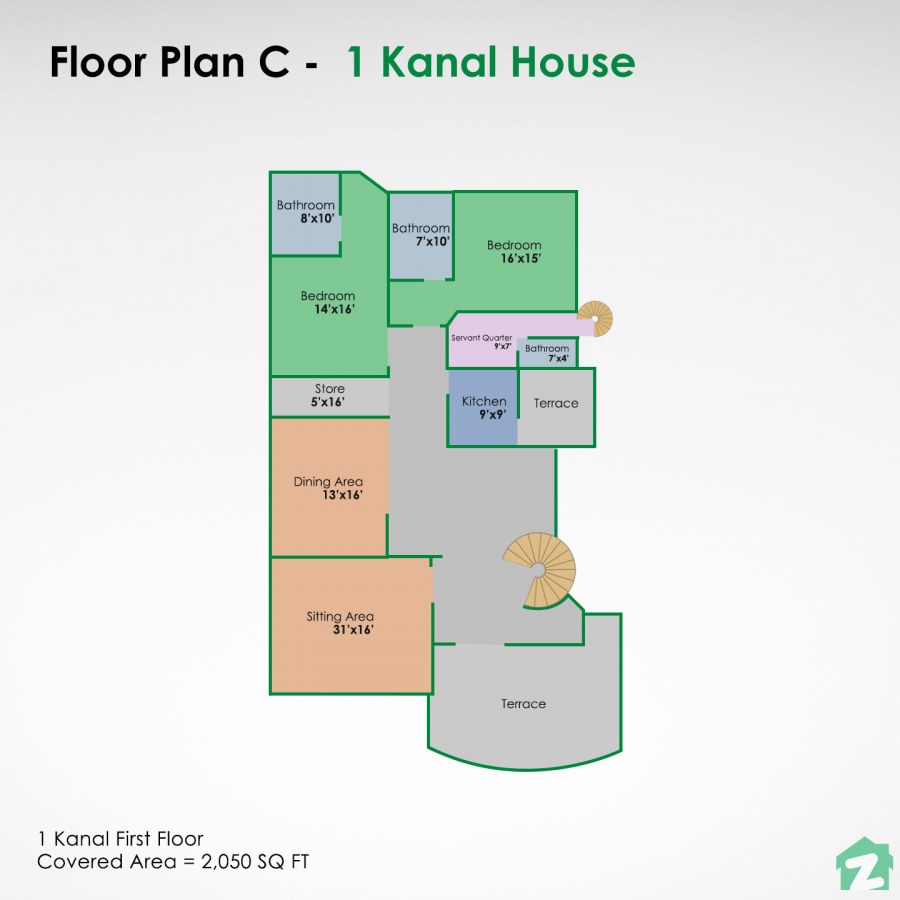 Dream master bathroom floor plan. Best 1 Kanal House Plans And Designs Zameen Blog