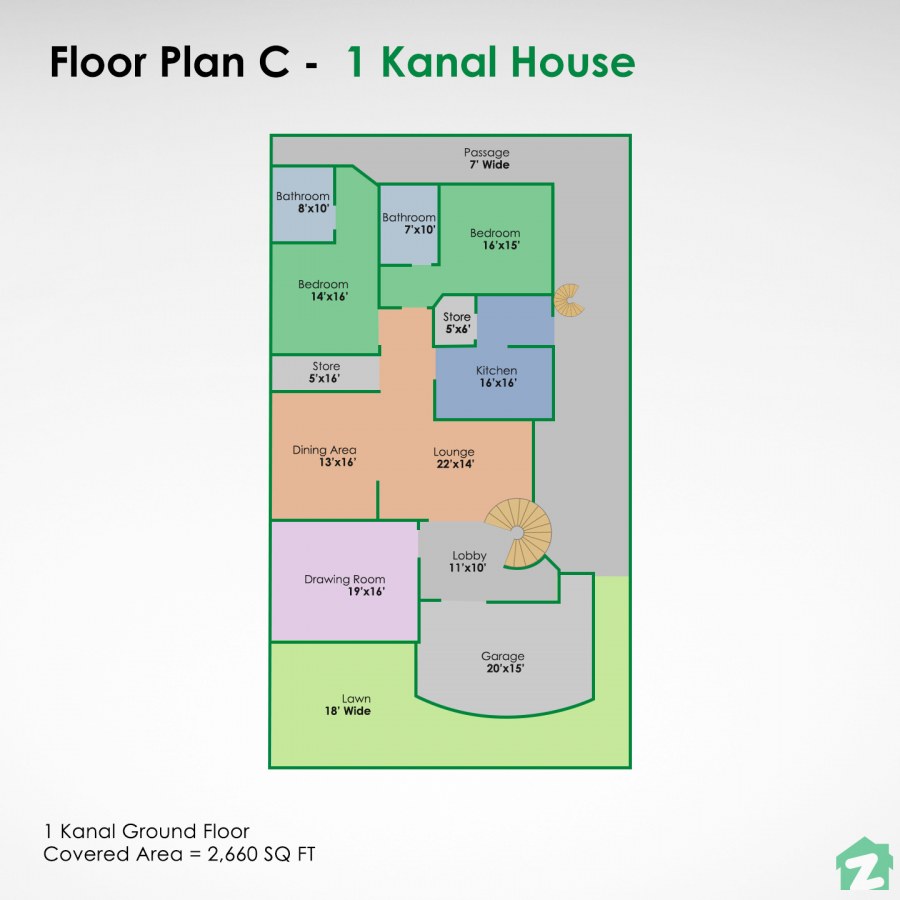 Whether your bathroom is small or spacious, our bathroom layout ideas and plans will help you to 1. Best 1 Kanal House Plans And Designs Zameen Blog