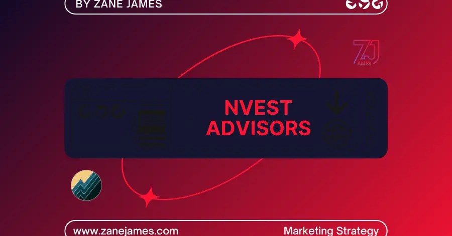 nvest advisor gradient hero image design - users can click to view full case study