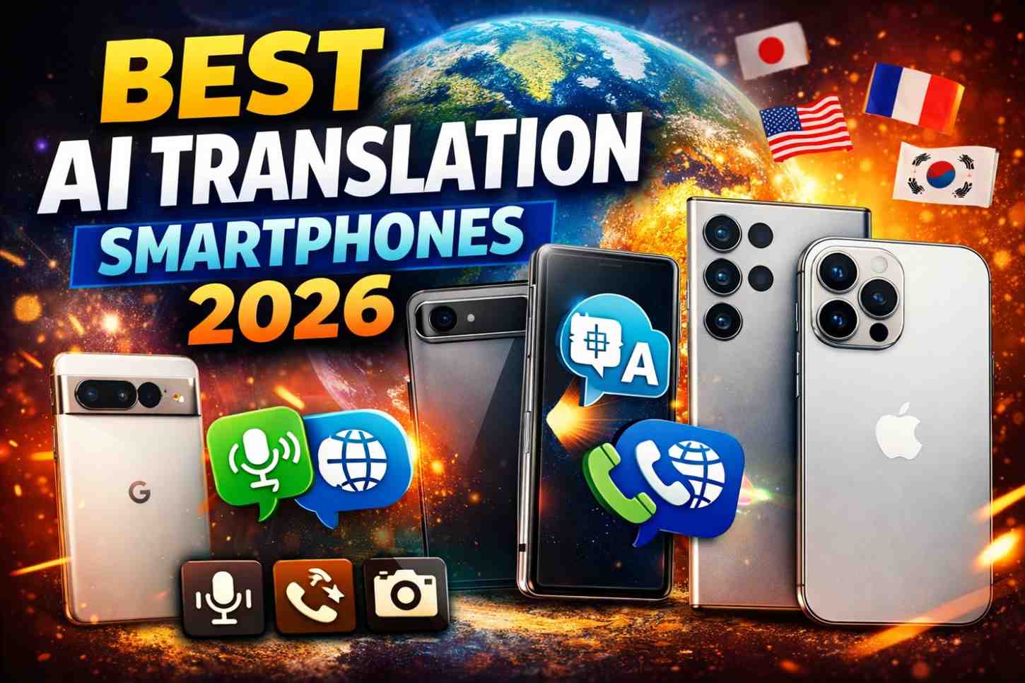 Best Smartphones with Real-Time AI Translation Features in 2026 — Speak Any Language Instantly