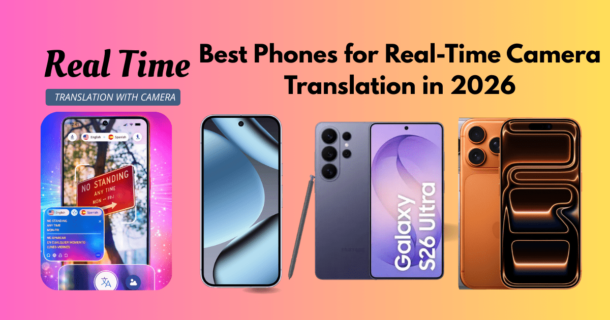 Best Phones for Real-Time Camera Translation in 2026