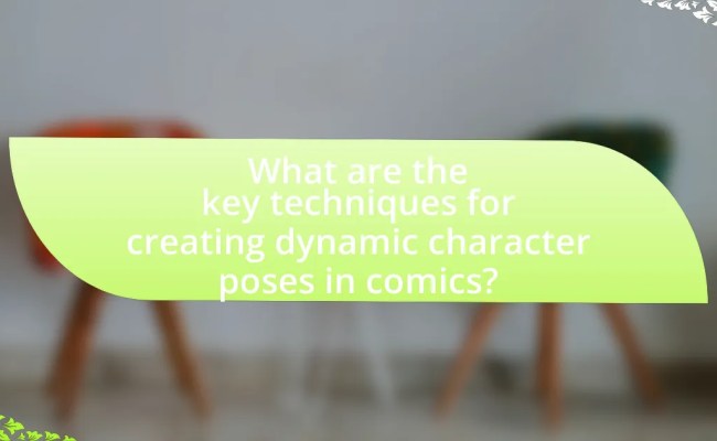 Techniques For Creating Dynamic Character Poses In Comics • Zapinspace.com
