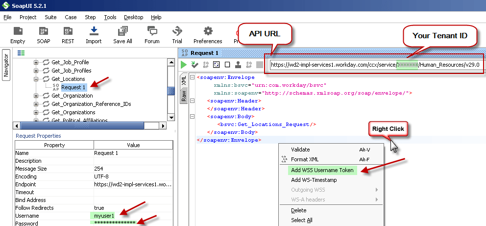 How to get data from Workday in SSIS using SOAP/REST API 