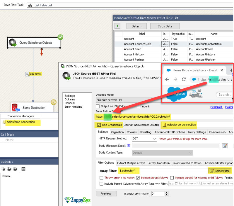 How To Read Salesforce Metadata In Ssis Using Rest Api Json Source - Download Creative Nature Texture | High Resolution