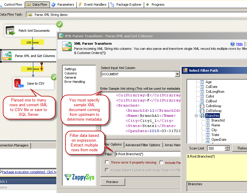 Expat options may be provided&nbsp;. Ssis Xml Parser Transform Zappysys