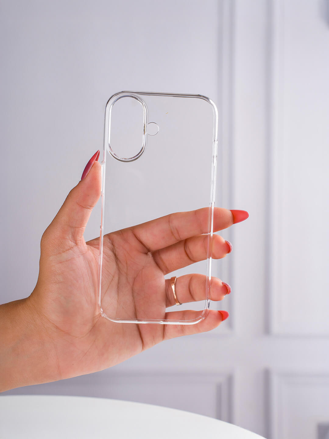 Anti Yellow Crystal Clear Transparent Case - view 3