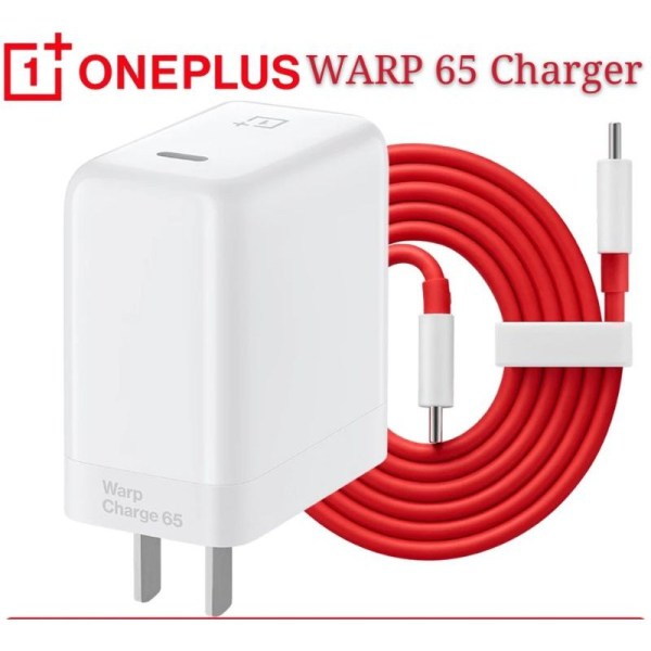 OnePlus Warp Charge 65w Power Adapter With Cable