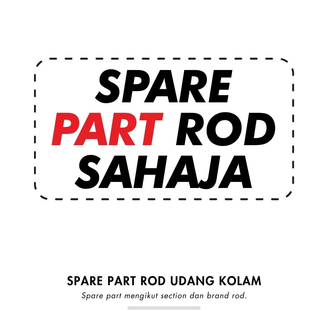 Sparepart Rod Udang Kolam