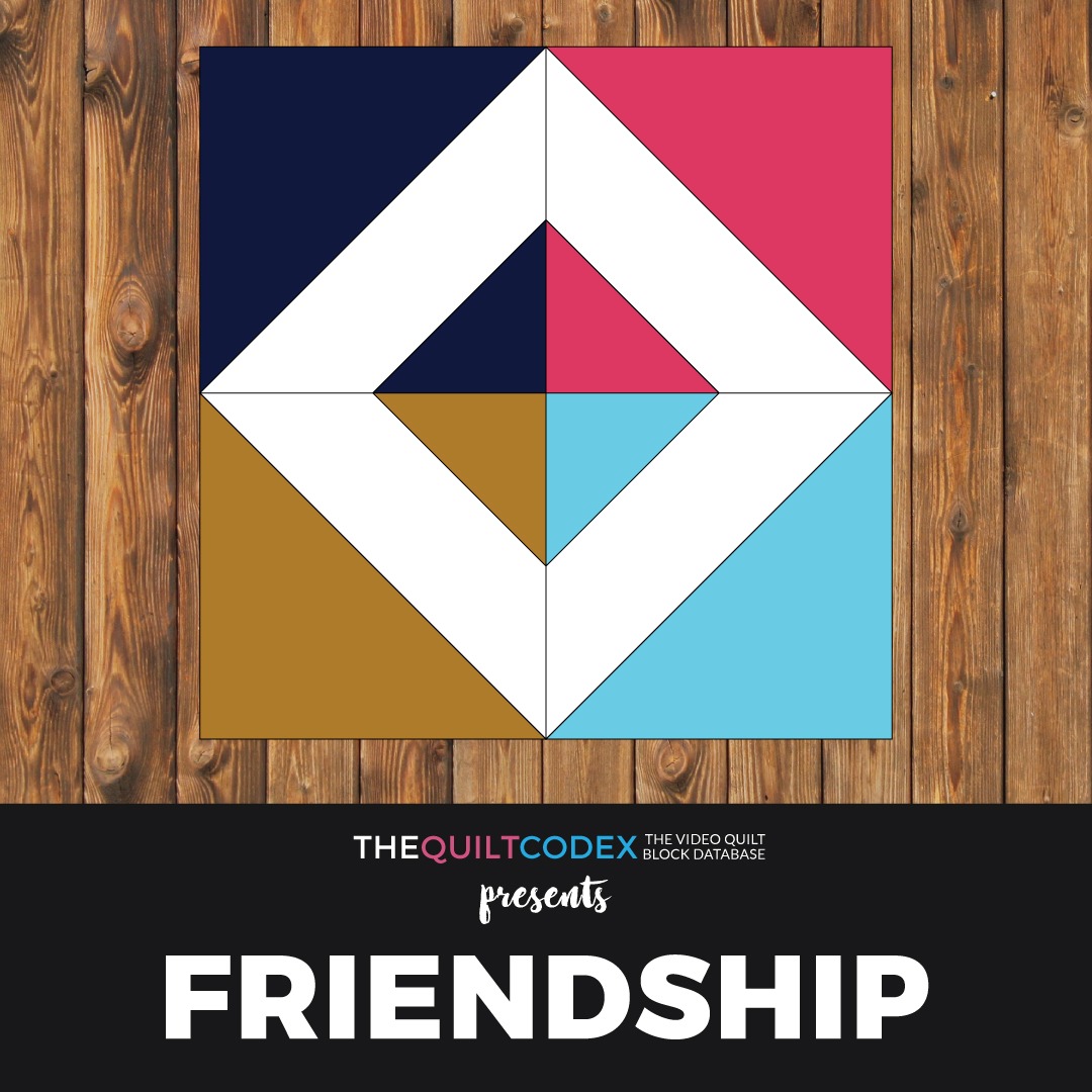 friendship quilt block tutorial