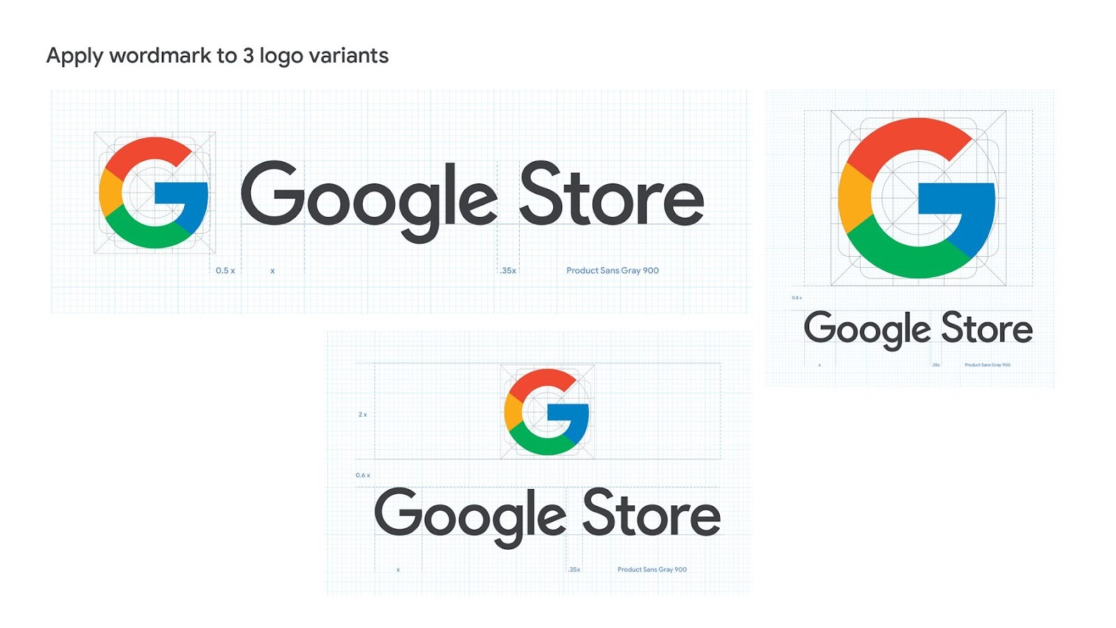 Google’s logo variations (Source: Garland Lyn)