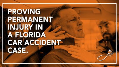 Proving permanent injury in a florida car accident case