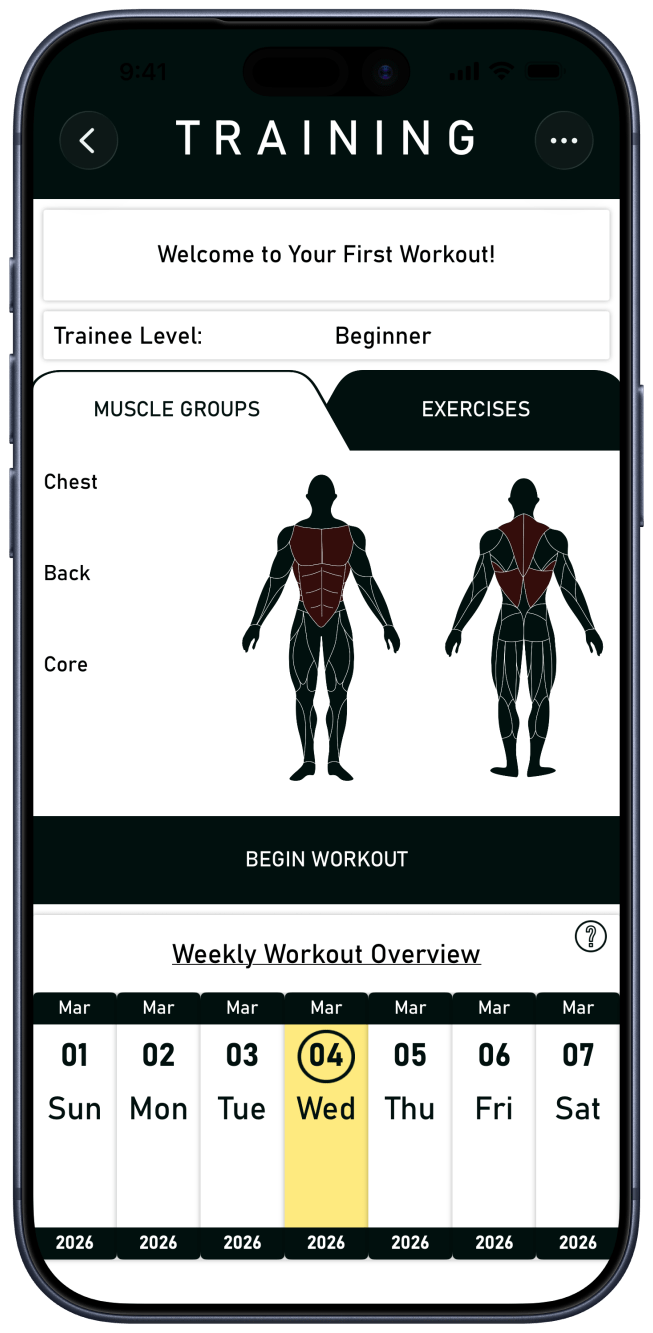 Training Dashboard