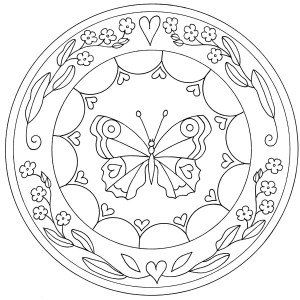 Mandala Coloring Pages – 004