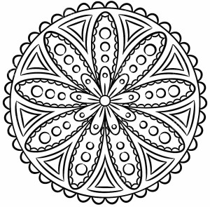 Mandala Coloring Pages – 006