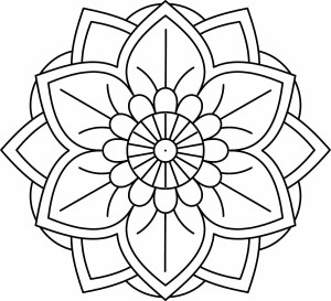 Mandala Coloring Pages – 008