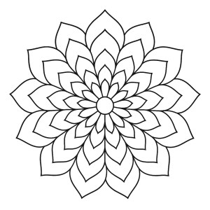 Mandala Coloring Pages – 024