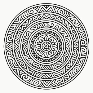 Mandala Coloring Pages – 025