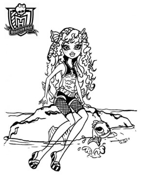 Monster High Coloring Pages – 059