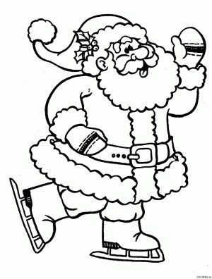 Santa Claus Coloring Pages – 013