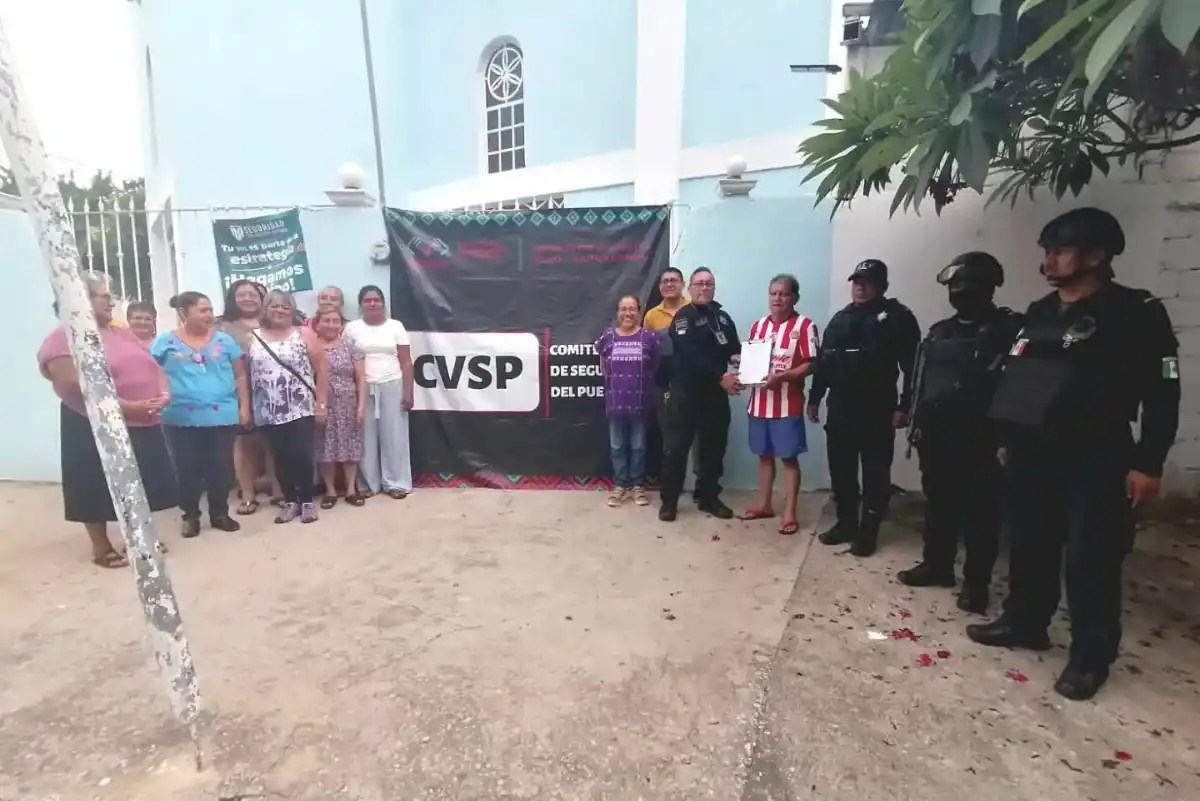Se suma Penipak Norte a los Comités Vecinal de Seguridad del Pueblo