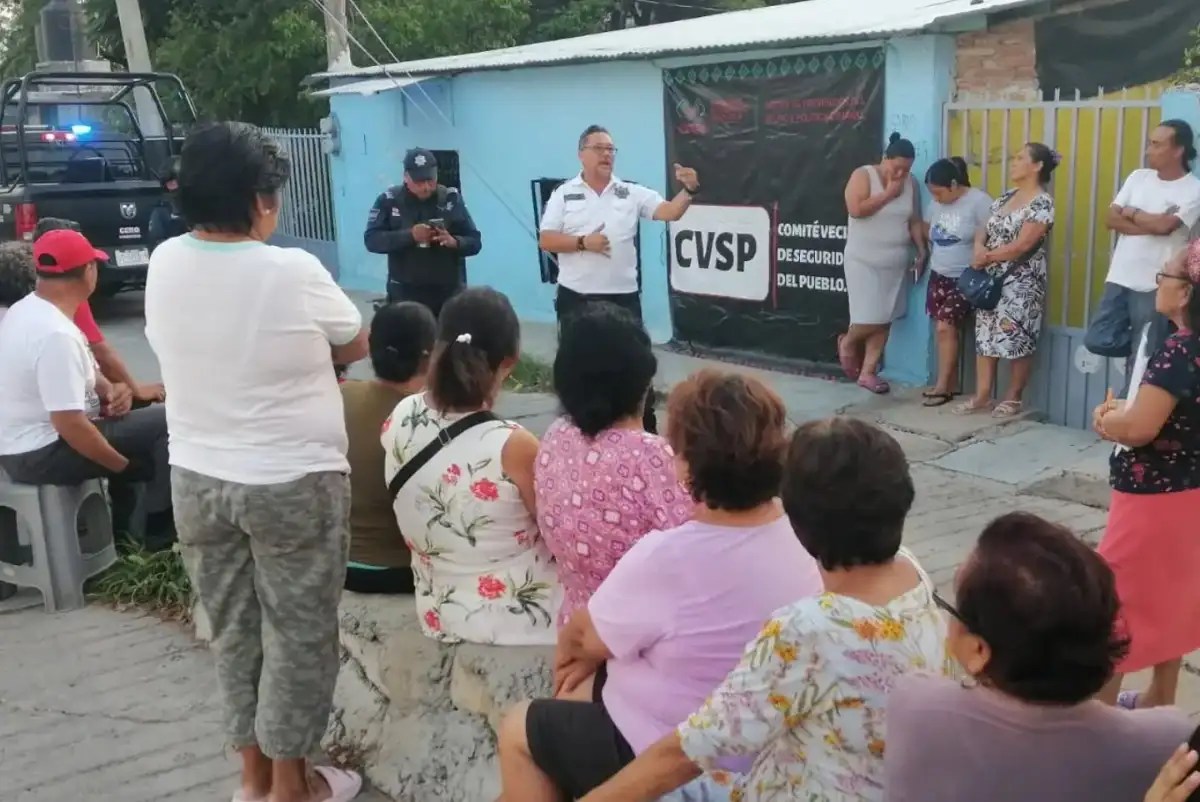 Instaló Prevención del Delito Comité Vecinal de Seguridad del Pueblo en Tuxtla Gutiérrez