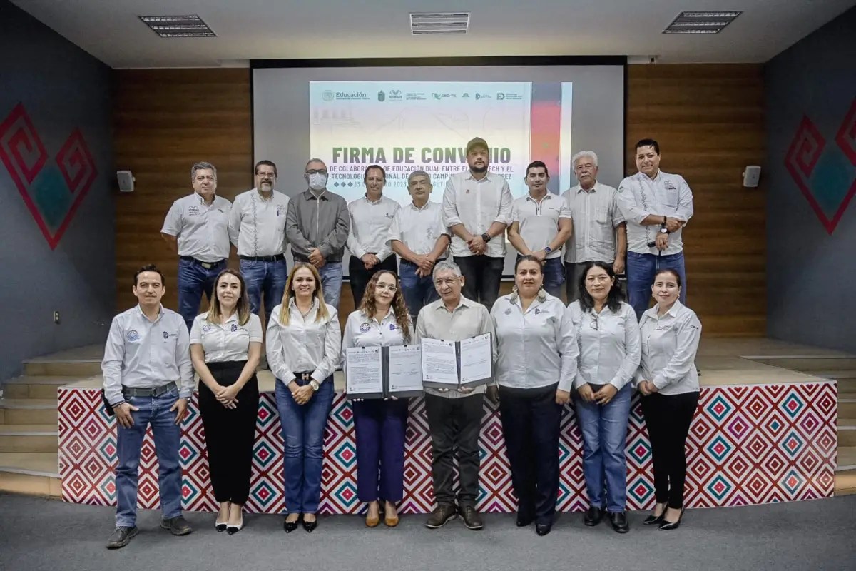 Cecytech y TecNM campus Tuxtla Gutiérrez abren nuevas rutas de formación profesional