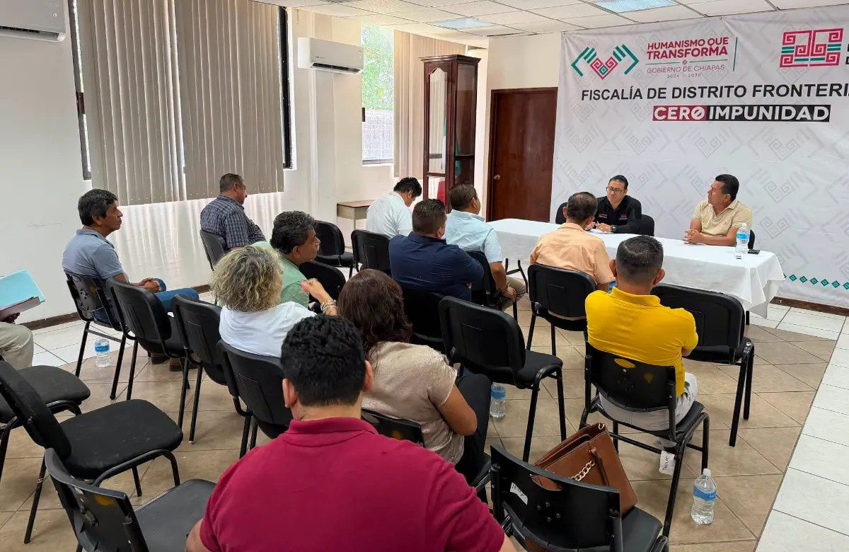 Presenta FGE el programa «Prevenir para el Buen Vivir» a estudiantes y sector empresarial de Tapachula