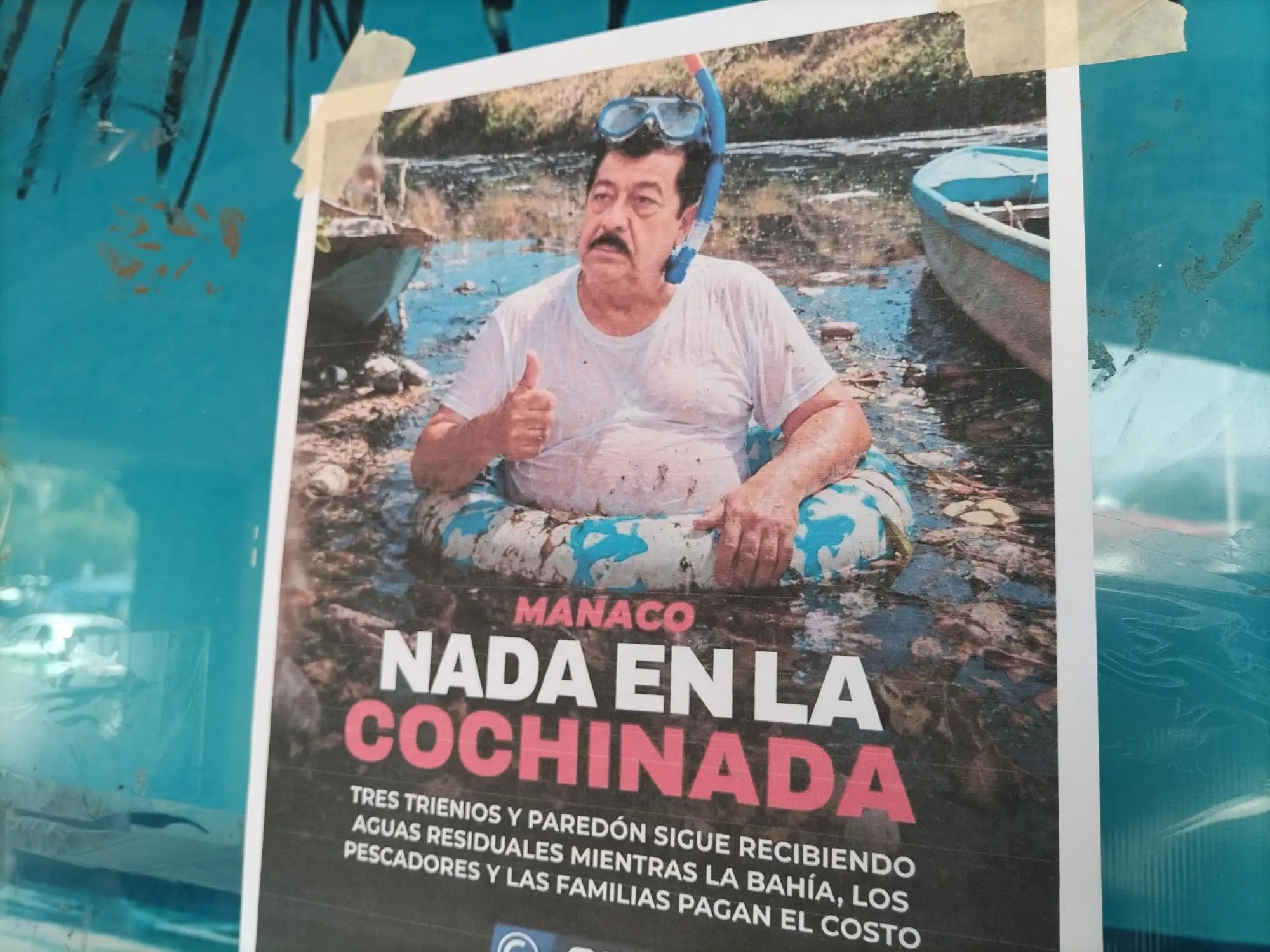 Manaco dobla las manitas y pide perdón por grave contaminación en Bahía de Paredón