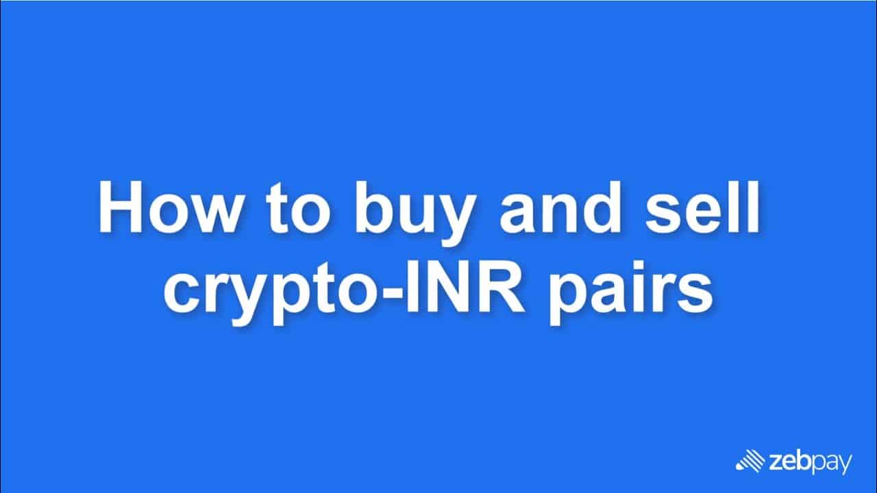Get live indian rupee vs dollar rates, prices, values and all the rate forecast news/updates on money control. How To Trade Crypto With Inr Indian Rupee On Zebpay