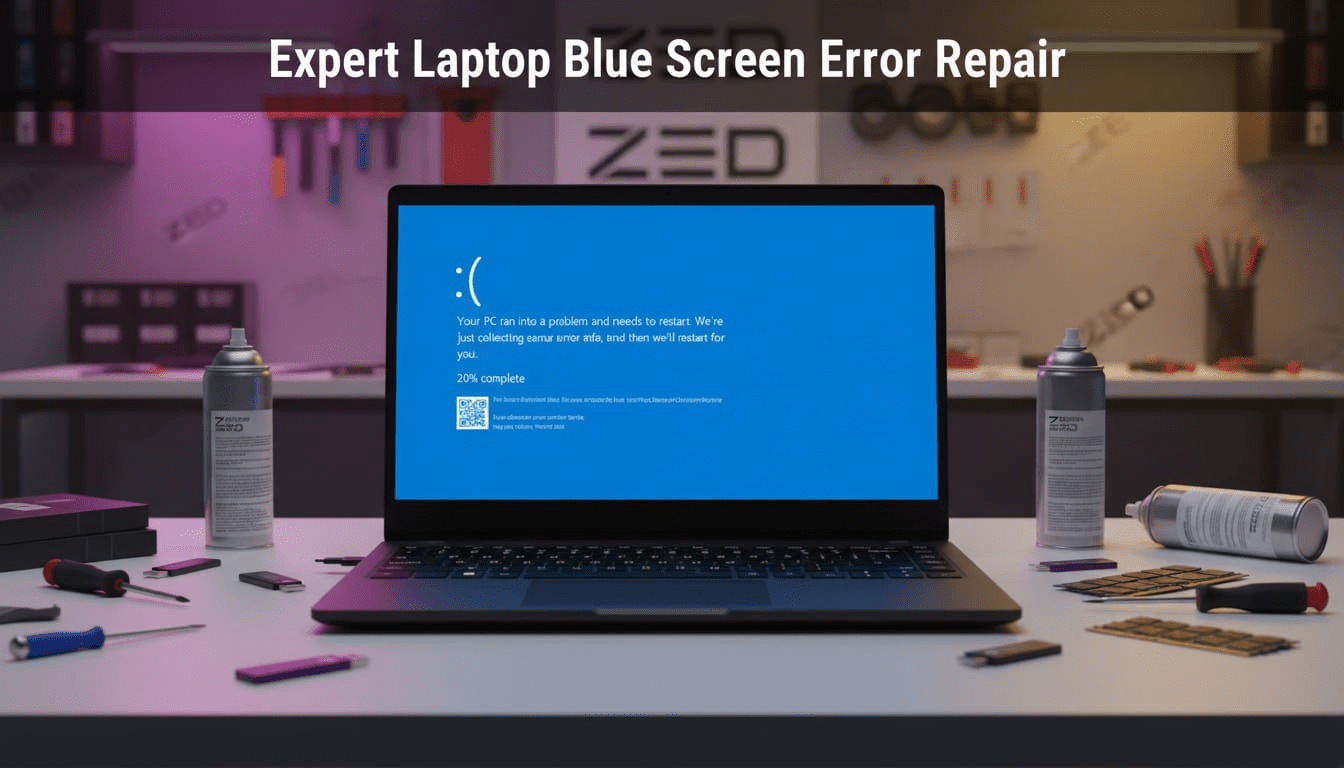 laptop blue screen error