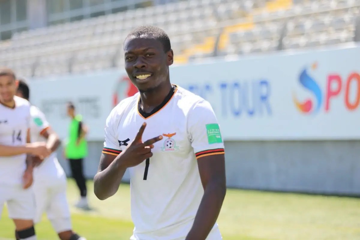 First goal for Zambia against Benin came through Kelvin Mubanga Kampamba