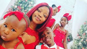 Mwizukanji and her children 