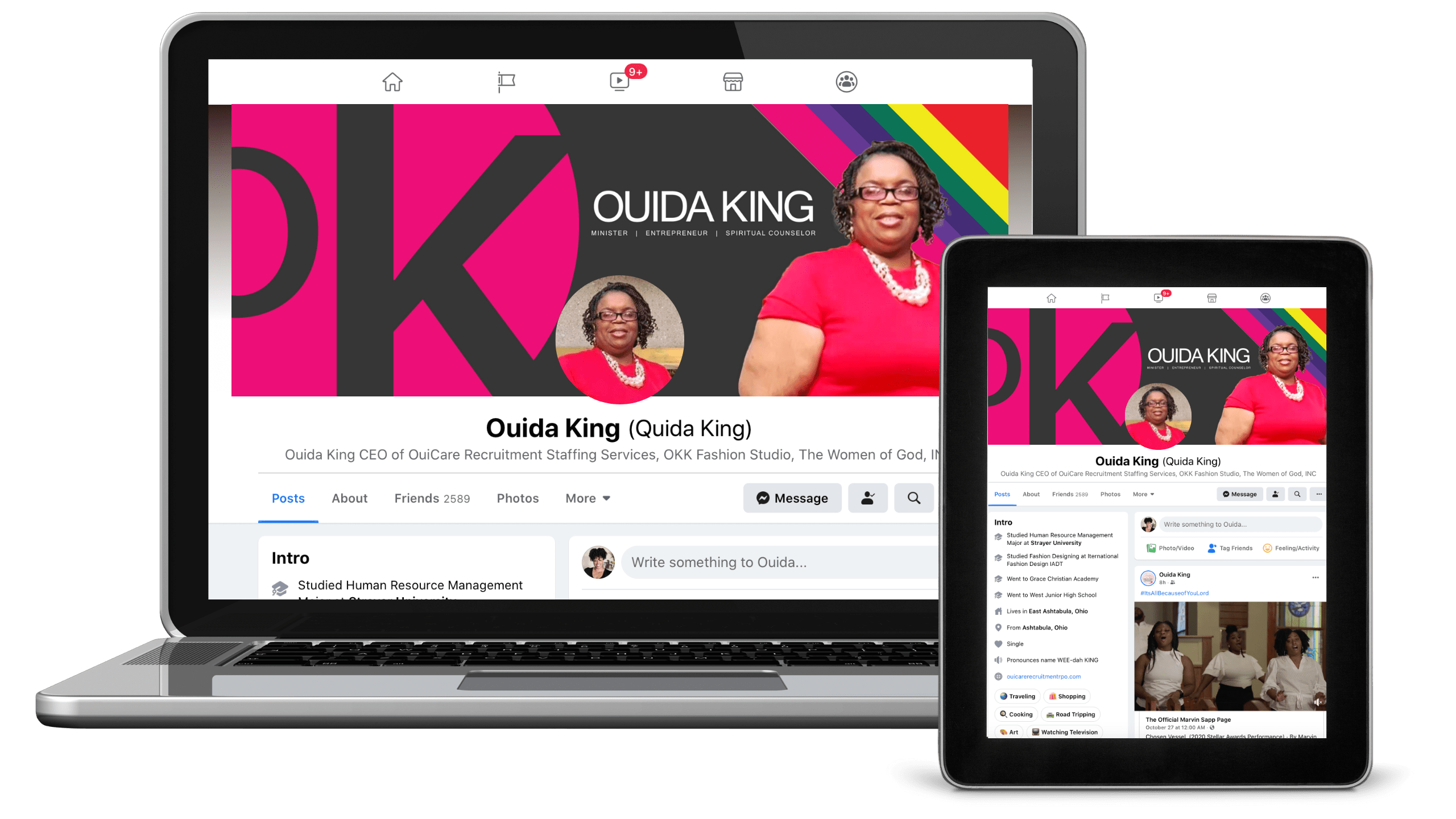 Ouida King Brand Project