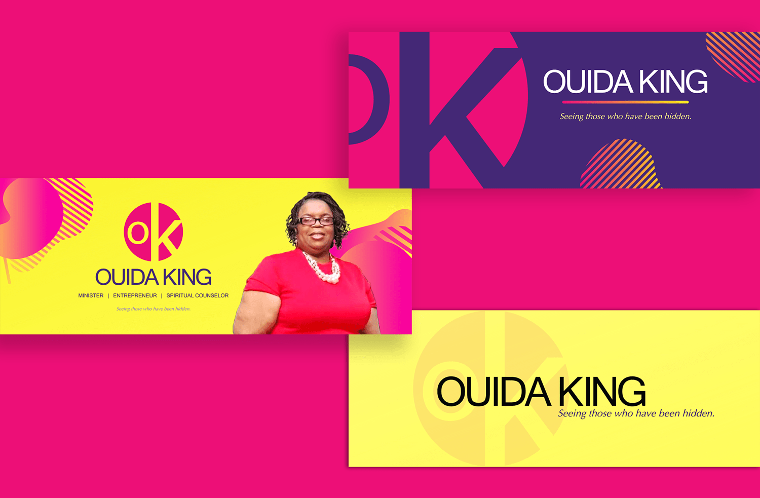 Brand identity for social media banners