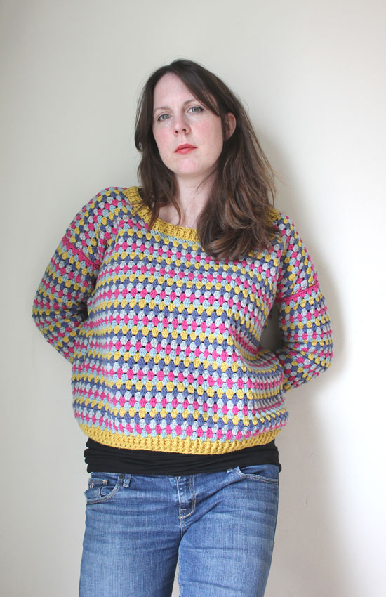Granny Rocks. A Crochet Jumper - Zeens 