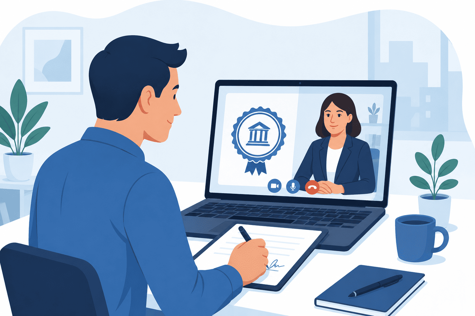Remote Online Notarization
