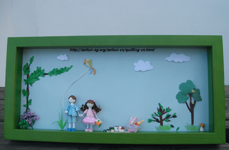 More images for 3d quilling frame » thank you for watching my video paper quilling frame 3d flower tutorial 🌺 // diy📍if you enjoy it please give it a like👍. Quilled Frame With 3d Miniatures Zeitunquilling