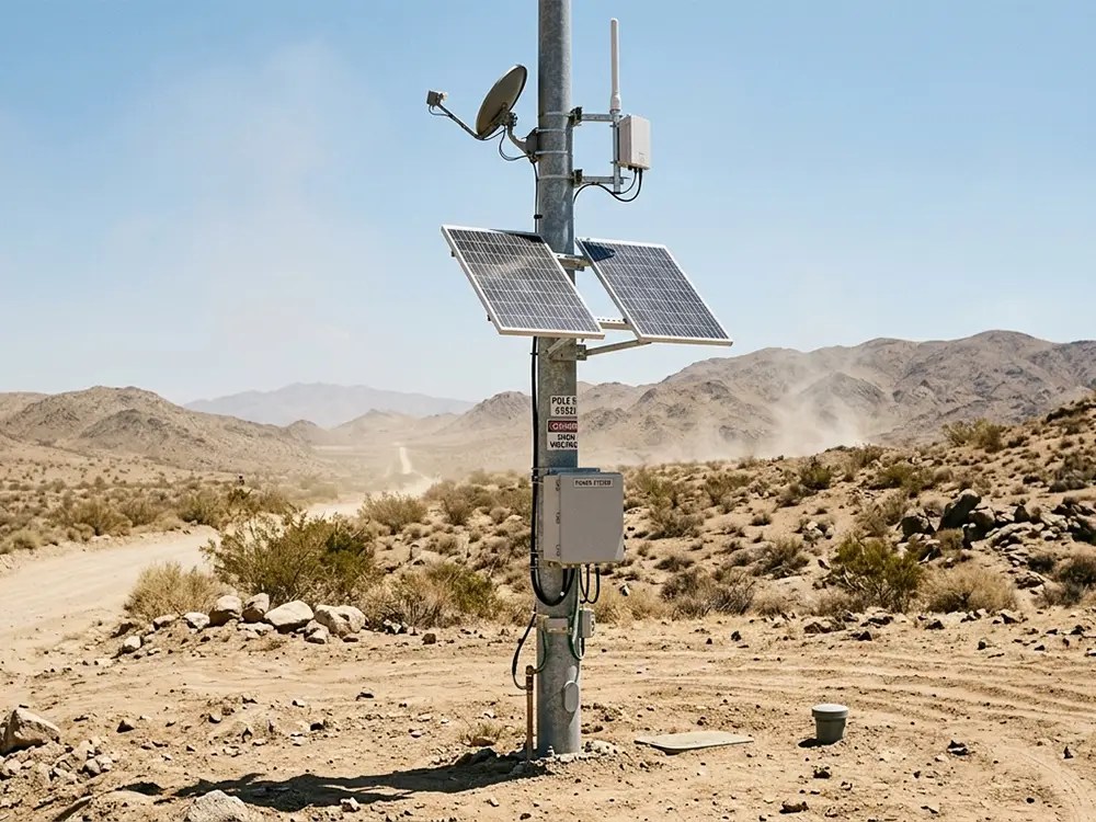 Solar Power for Remote Communication Systems