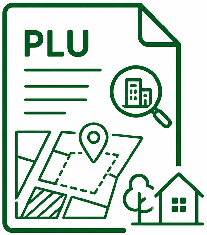 <strong>Vérification du PLU :</strong>   <i> - Délais : 2 jours ouvrés - Analyse complète du PLU de votre commune ✔ analyse du zonage du PLU  ✔ vérification des règles de construction ✔ surface constructible estimée  ✔ règles pour toutes construction  ✔ règles pour toutes rénovation  ✔ couleurs et matériaux autorisés  ✔ hauteur maximale de construction ✔ contraintes spécifiques (ABF, zones protégées…) -Vous recevez un rapport clair et compréhensible.</i>