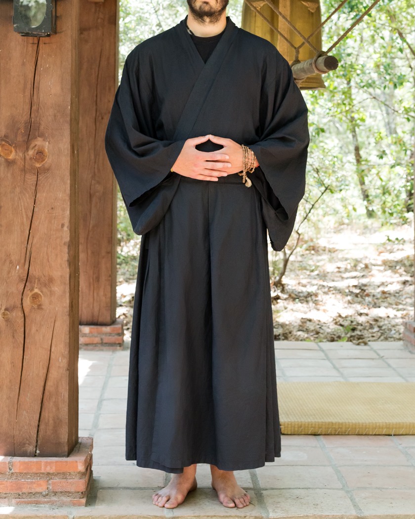 Kimono negro - hombre
